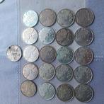 Lot zilveren munten belgie 1980, Ophalen of Verzenden, Zilver, Zilver