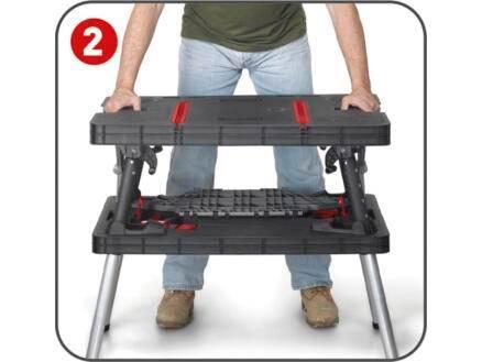 Keter 237005 Inklapbare werkbank, Bricolage & Construction, Établis, Enlèvement