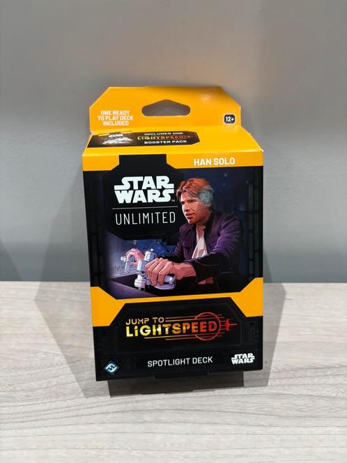 Jump to Lightspeed Han Solo Starter deck Star Wars unlimited, Verzamelen, Star Wars, Ophalen of Verzenden