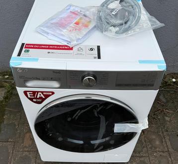 LG @home lave linge séchant Intelligent 12kg,vapeur+AUTODOSE disponible aux enchères