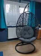 Hangende Egg chair, Huis en Inrichting, Fauteuils, Ophalen, Zo goed als nieuw, Metaal