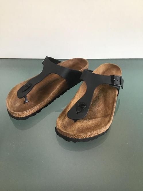Gratis Verzenden | Birkenstock nieuwe zwarte slippers 38, Kleding | Dames, Schoenen, Nieuw, Slippers, Zwart, Verzenden