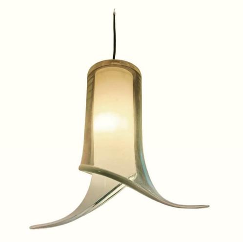 Vintage Mazzega Murano hangkroonluchter uit de jaren 70, Huis en Inrichting, Lampen | Overige, Zo goed als nieuw, Ophalen