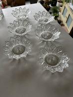 6 Vintage schaaltjes in persglas, Ophalen