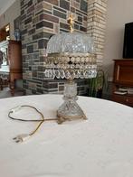 Elegante tafellamp met kristal-look, Ophalen, Zo goed als nieuw, Glas, Minder dan 50 cm