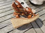 ndc sandalen 37, NDC, Bruin, Zo goed als nieuw, Sandalen of Muiltjes