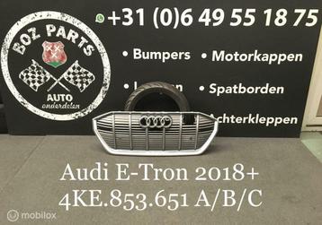 Audi E-Tron Voorbumper Grill Grille Origineel 2018-2022