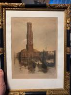 R Brumel, Antiek en Kunst, Kunst | Schilderijen | Klassiek, Ophalen of Verzenden