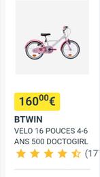 A vendre vélo enfant 16 pouces, Zo goed als nieuw, 16 inch, Ophalen