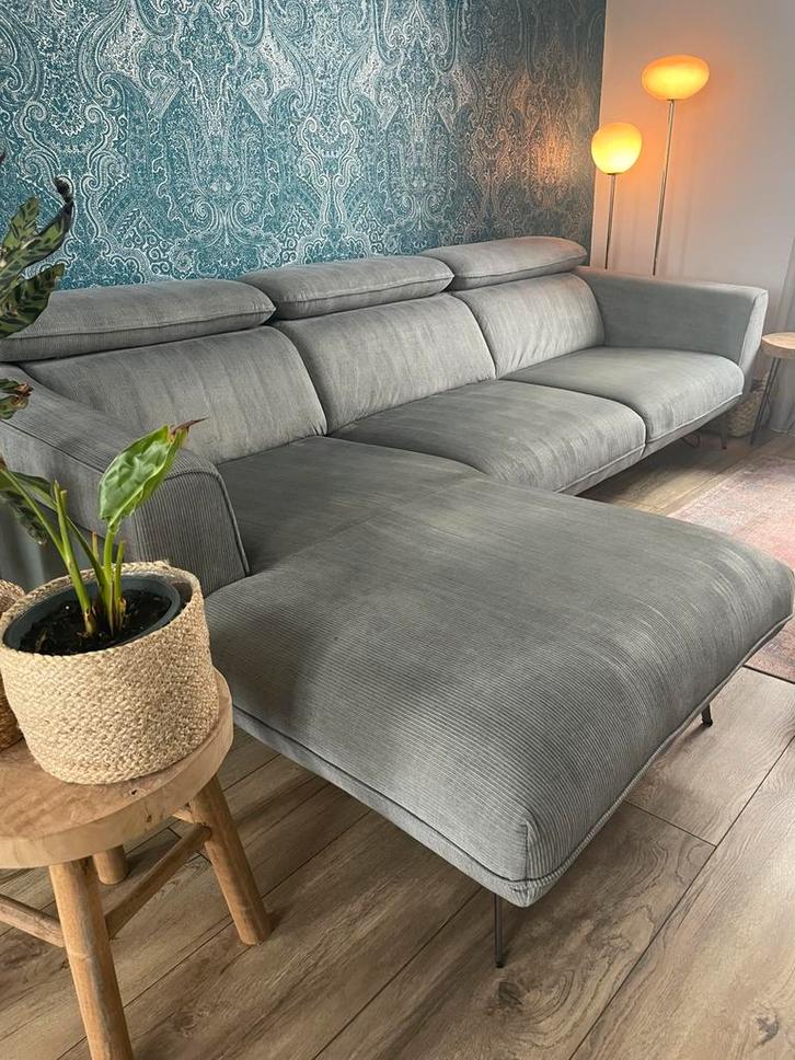 3 places avec chaise longue Xooon, Maison & Meubles, Canapés | Coins salons complets, Utilisé, Tissus, Enlèvement