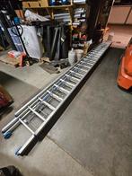 Lange ladder 23 sporten, Doe-het-zelf en Bouw, Ophalen, Gebruikt, Ladder, Opvouwbaar of Inschuifbaar