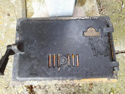 kachelopening biofire/zwaar gietijzer=18.50CMX28.50CMX11CM=3, Doe-het-zelf en Bouw, Verwarming en Radiatoren, Gebruikt, Kachel