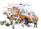 Playmobil ziekenwagen 70049, Ophalen, Gebruikt, Complete set
