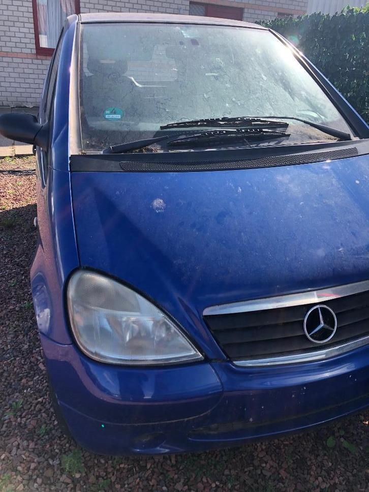Mercedes a-klasse voor/in onderdelen, Auto's, Mercedes-Benz, Particulier, A-Klasse, Diesel, Handgeschakeld, Blauw, Ophalen