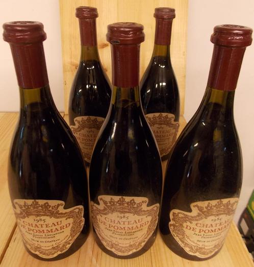 Château de Pommard 1985/1974 Laplanche Gd Vin de Bourgogne, Collections, Vins, Neuf, Vin rouge, France, Pleine, Enlèvement ou Envoi