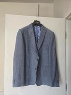 Herenblazer Blauw Linnen - The Gentlemen's Club - Mt 52/54, Maat 52/54 (L), The Gentlemen's Club, Blauw, Ophalen of Verzenden