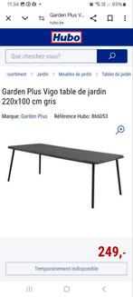 Tuintafel/ tuintafel 220×100. nouveau., Huis en Inrichting, Ophalen of Verzenden, Nieuw, Glas