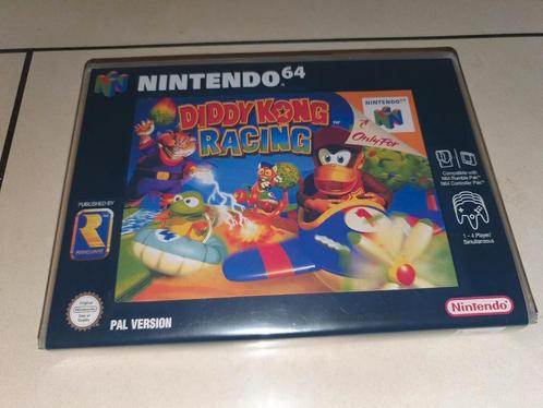 Diddy Kong Racing N64 Game Case, Games en Spelcomputers, Games | Nintendo 64, Zo goed als nieuw, Verzenden
