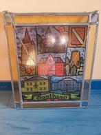Glas in lood Oostkamp, Ophalen