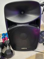 Vonyx VPS152A 2X stereo boxen + 2x microphone's, Ophalen, Zo goed als nieuw, Speakers, Overige merken
