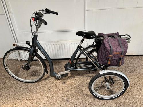 Stella driewieler met elektrische ondersteuning 247 km  ., Fietsen en Brommers, Fietsen | Driewielfietsen, Ophalen