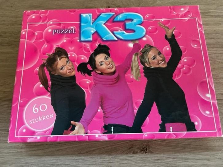 puzzel K3, Kinderen en Baby's, Speelgoed | Kinderpuzzels, Zo goed als nieuw, 6 jaar of ouder, Meer dan 50 stukjes, Ophalen of Verzenden