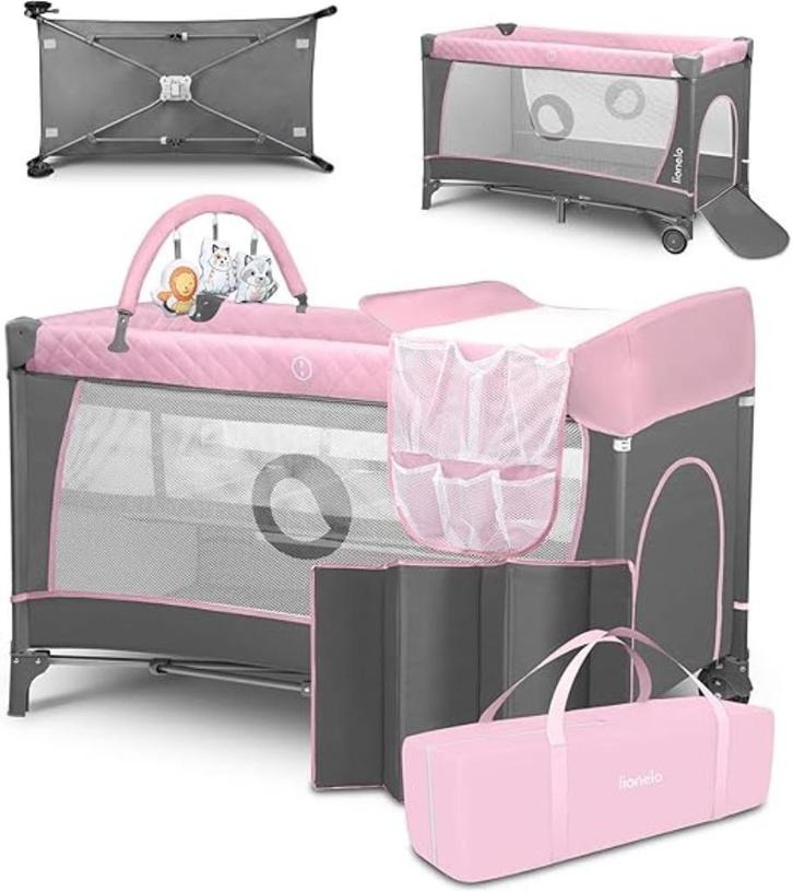 babybed luiertafel SNELLE GRATIS LEVERING, Kinderen en Baby's, Babyparken, Nieuw, Rechthoekig, Wieltjes, Verzenden