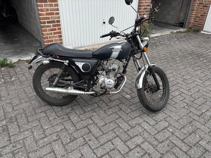 Brommer 50cc mash fifty, Fietsen en Brommers, Brommers | Overige merken, Gebruikt, Klasse B (45 km/u), Ophalen