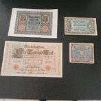 5 Biljetten  Duitsland gerelateerd  waaronder 2 Reichsbankno, Ophalen, Duitsland, Setje