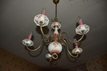 Lustre en porcelaine, Enlèvement, Comme neuf