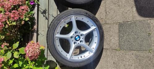 BBS STYLE 108 18 INCH BREEDSET BMW Z4,Z3 Zeer goede banden, Auto-onderdelen, Banden en Velgen, Band(en), 18 inch, Gereviseerd