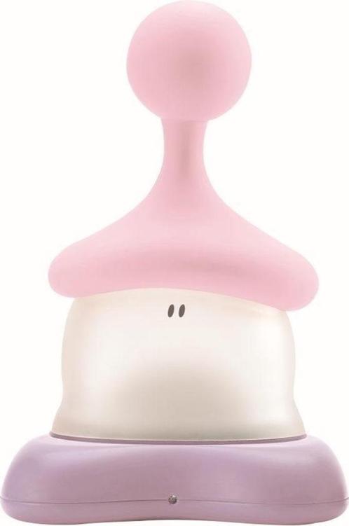 Béaba Kabouter – Nachtlampje – Pastel Pink, Kinderen en Baby's, Kinderkamer | Inrichting en Decoratie, Zo goed als nieuw, Lamp