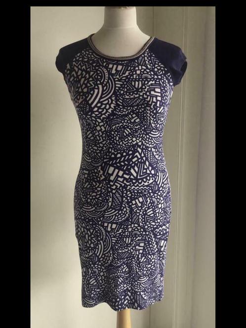 Marccain, Marc Cain jurkje maat 2 (36), Kleding | Dames, Jurken, Zo goed als nieuw, Maat 36 (S), Paars, Boven de knie, Ophalen of Verzenden