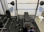 Banc muscu/Curl/Jambes avec 190Kg - banc musculation, Sport en Fitness, Ophalen, Zo goed als nieuw, Benen, Dumbbell