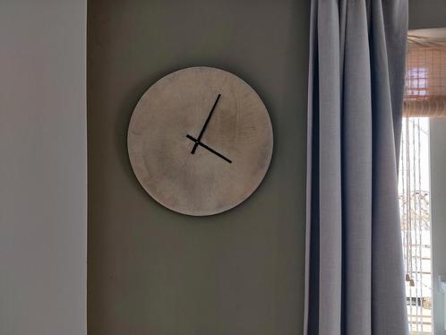 Salt & Pepper Wandklok Koper 58cm, Huis en Inrichting, Woonaccessoires | Klokken, Zo goed als nieuw, Wandklok, Ophalen