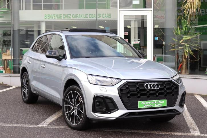 AUDI Q5 40TDI 204CV QUATTRO S-LINE PANO COCKPIT B&O FULL, Auto's, Audi, Bedrijf, Te koop, Q5, 4x4, ABS, Achteruitrijcamera, Adaptieve lichten