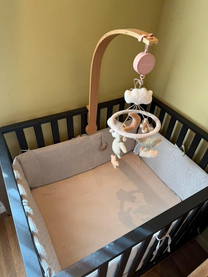 Park pericles malmo zwart, Kinderen en Baby's, Babywiegjes en Ledikanten, Gebruikt, Ophalen