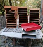 Lot de bacs classement A4 en bois - customisables, Doe-het-zelf en Bouw, Kratten en Dozen, Ophalen