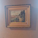 Canvas  klein  werk   br34cm   h.29cm, Antiek en Kunst, Ophalen of Verzenden