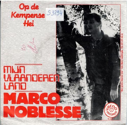 Vinyl, 7"    /   Marco Noblesse – Mijn Vlaanderen Land, CD & DVD, Vinyles | Autres Vinyles, Autres formats, Enlèvement ou Envoi