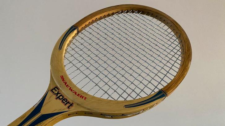 Vintage Snauwaert Expert tennisracket - (jaren ’70), Sports & Fitness, Tennis, Comme neuf, Raquette, Autres marques, Enlèvement ou Envoi