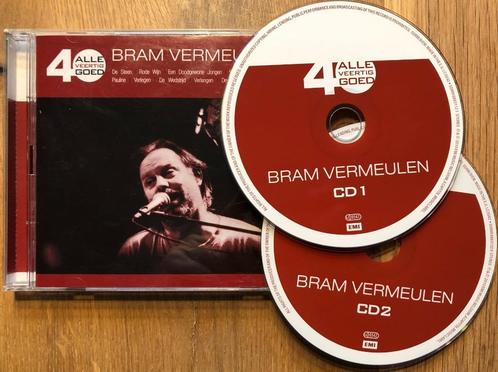 BRAM VERMEULEN - Alle 40 goed (2CD), Cd's en Dvd's, Cd's | Nederlandstalig, Pop, Ophalen of Verzenden