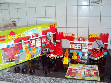 LEGO DUPLO Brandweerkazerne - 10593*VOLLEDIG* Prima staat! 