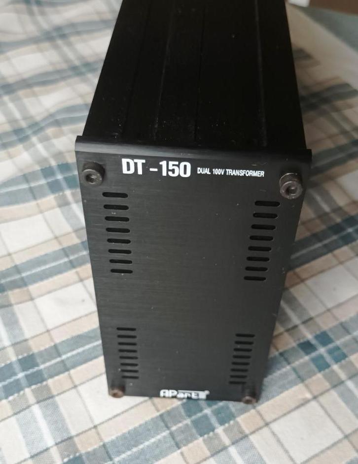 APART DT-150 DUAL 100V AUDIOTRANSFORMER VAN 150W, Audio, Tv en Foto, Versterkers en Ontvangers, Zo goed als nieuw, Overige systemen