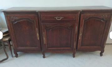 Buffet bas + meuble Bar/TV beschikbaar voor biedingen