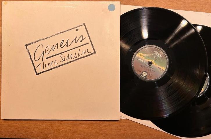 GENESIS - Three sides live ( 2LP ), Cd's en Dvd's, Vinyl | Rock, Zo goed als nieuw, Progressive, 12 inch, Verzenden