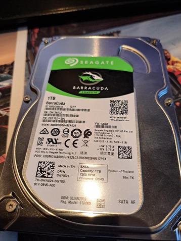 Seagate 1000gb harde schijf beschikbaar voor biedingen
