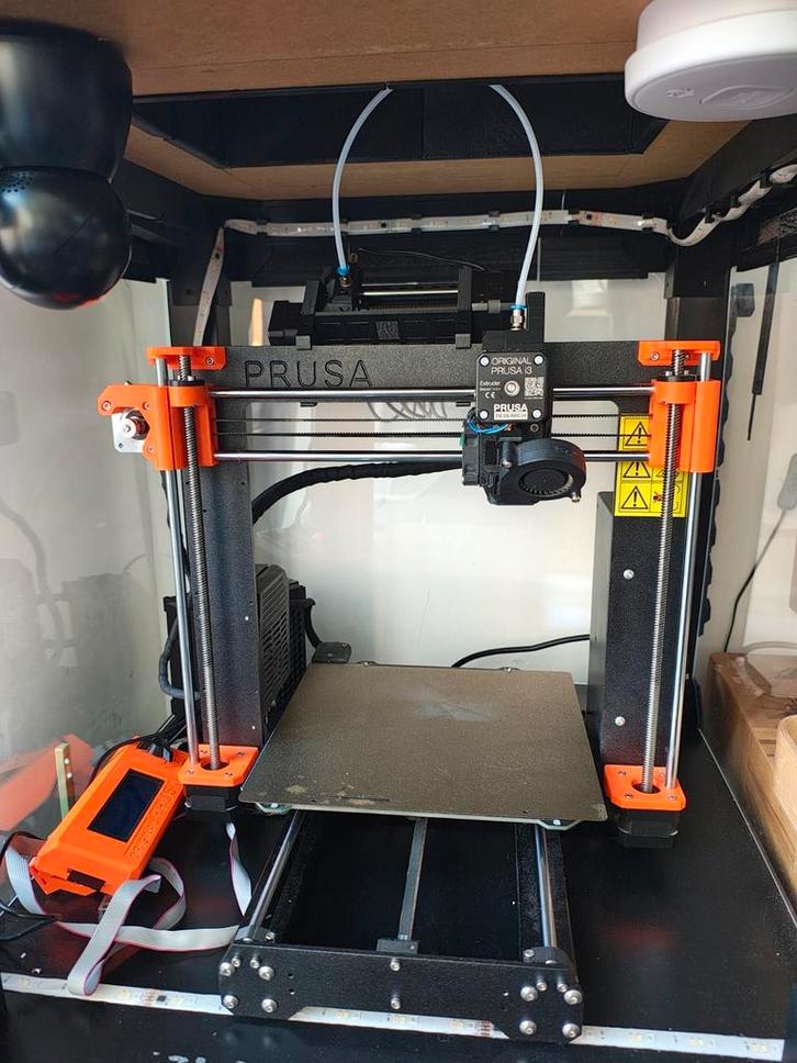 Prusa MK3S+ met MMU3 en zeer veel reserve onderdelen, Computers en Software, 3D Printers, Gebruikt, Ophalen
