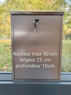 Boîte aux lettres inox neuve (vente cause double emploi), Maison & Meubles
