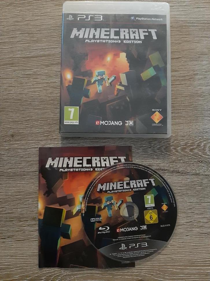 Ps3 minecraft, Games en Spelcomputers, Games | Sony PlayStation 3, Zo goed als nieuw, Ophalen of Verzenden